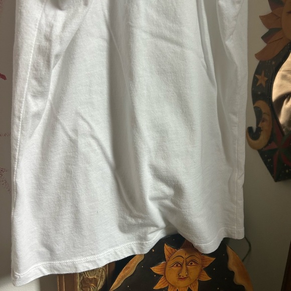 Guess White Tank with Subtle Rose Gold Logo XS - Picture 13 of 16